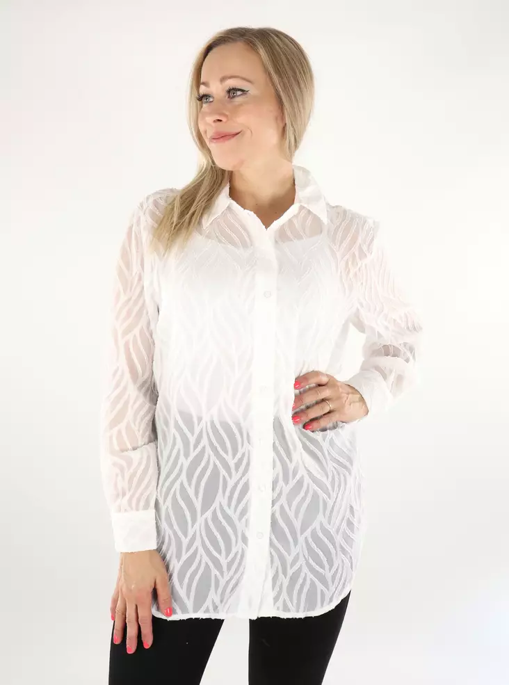 Vero Moda women's blouse Oversize snow white - Women's shirts and blouses - 136831 - 1
