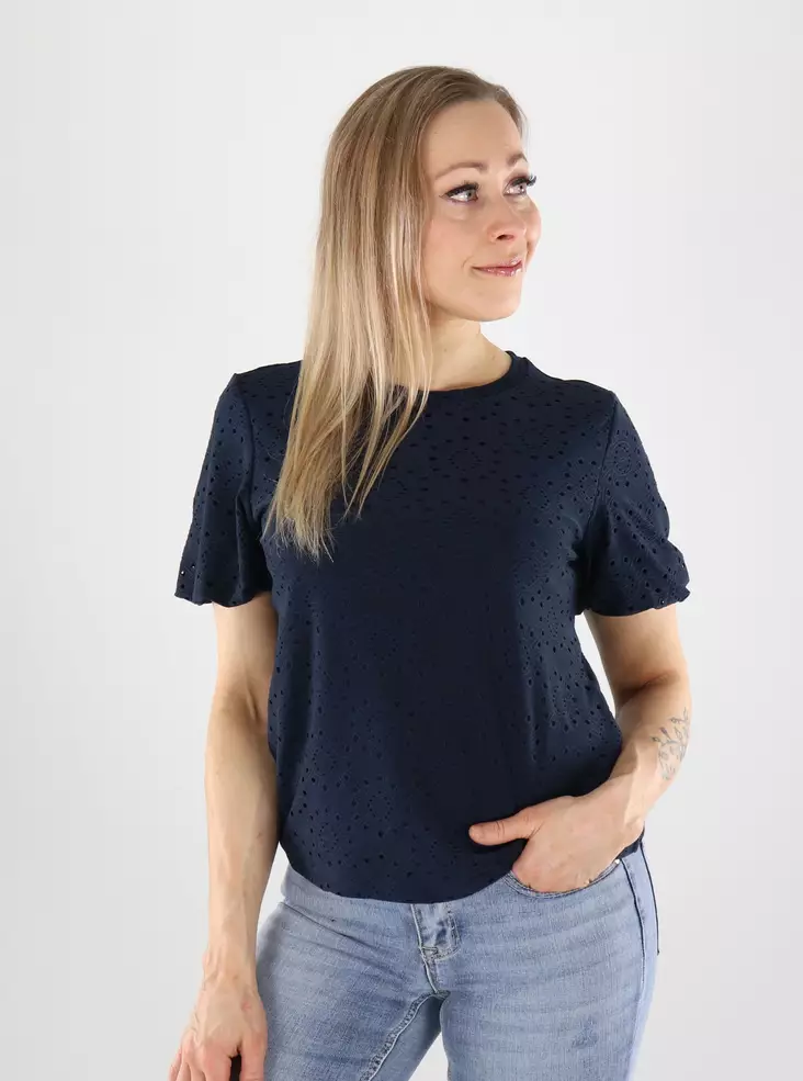 Vero Moda t-shirt navy blazer - Women's T-shirts - 140991 - 1