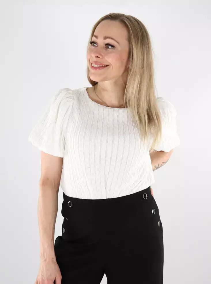 Vero Moda women's t-shirt snow white - Women's T-shirts - 137871 - 1