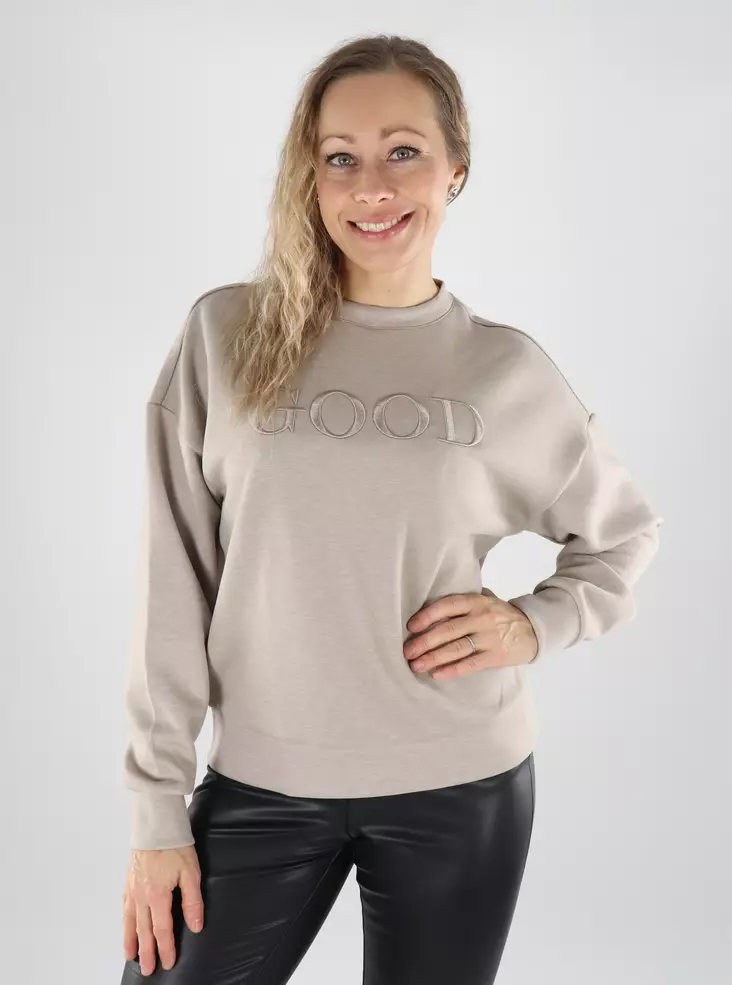 Vila women's sweatshirt VIREFLECT Detail natural/good - Women's hoodies and colleges - 139561 - 1