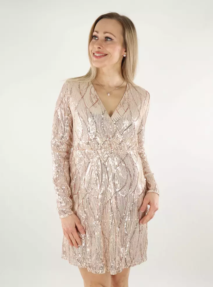 Vila sequin dress Short sandshell/sequins - Dresses and tunics - 137491 - 1