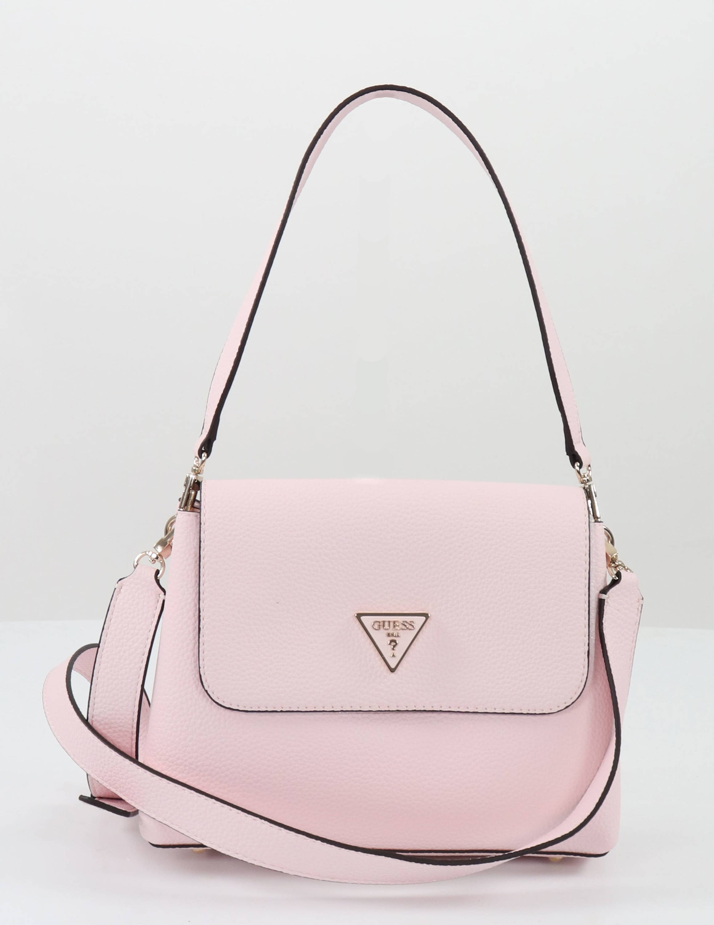 Guess Shoulder Bag Downtown chic powder pink - Stilettoshop.eu 