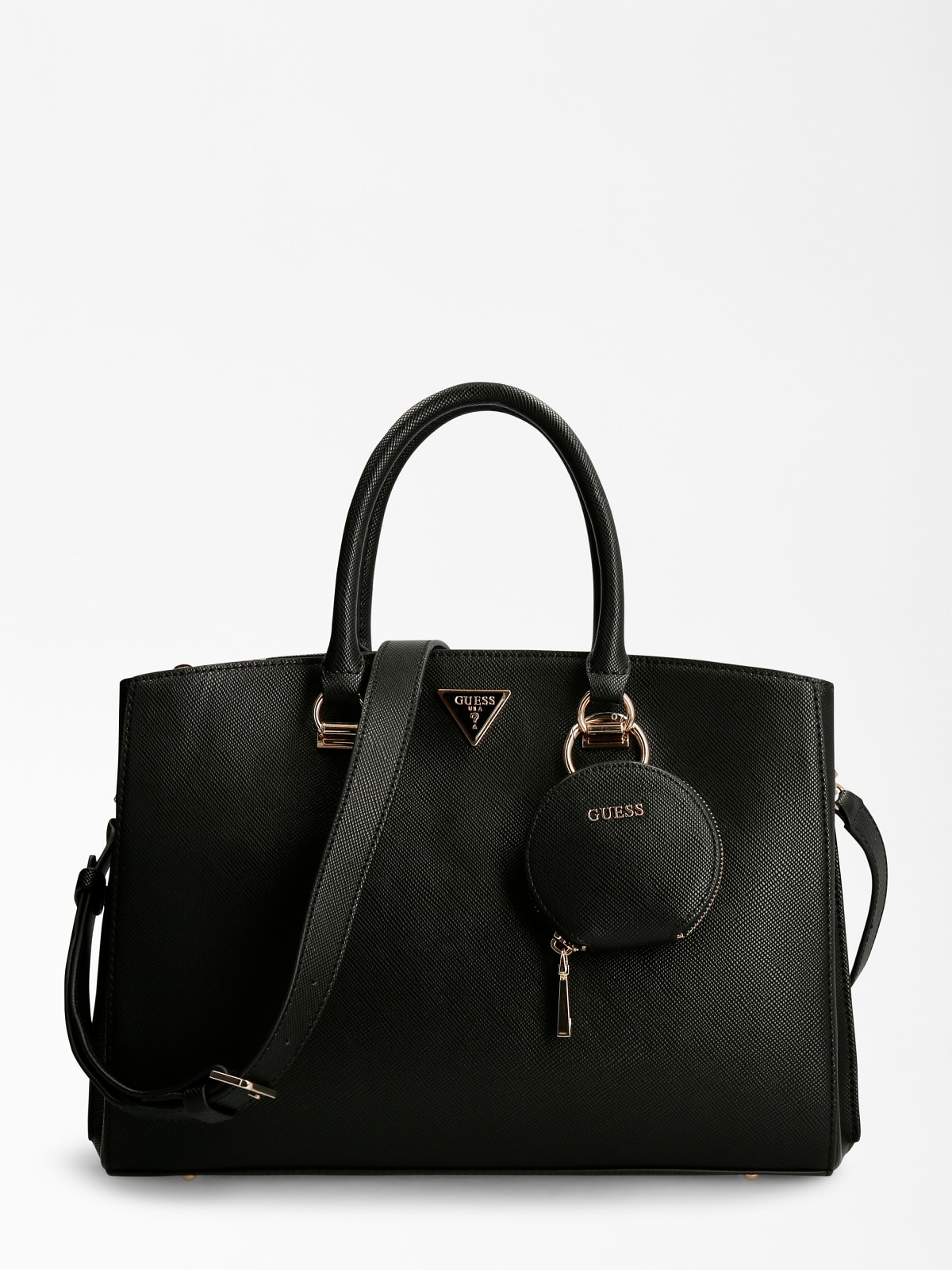 Guess Shoulder Bag Alexie, black webstore
