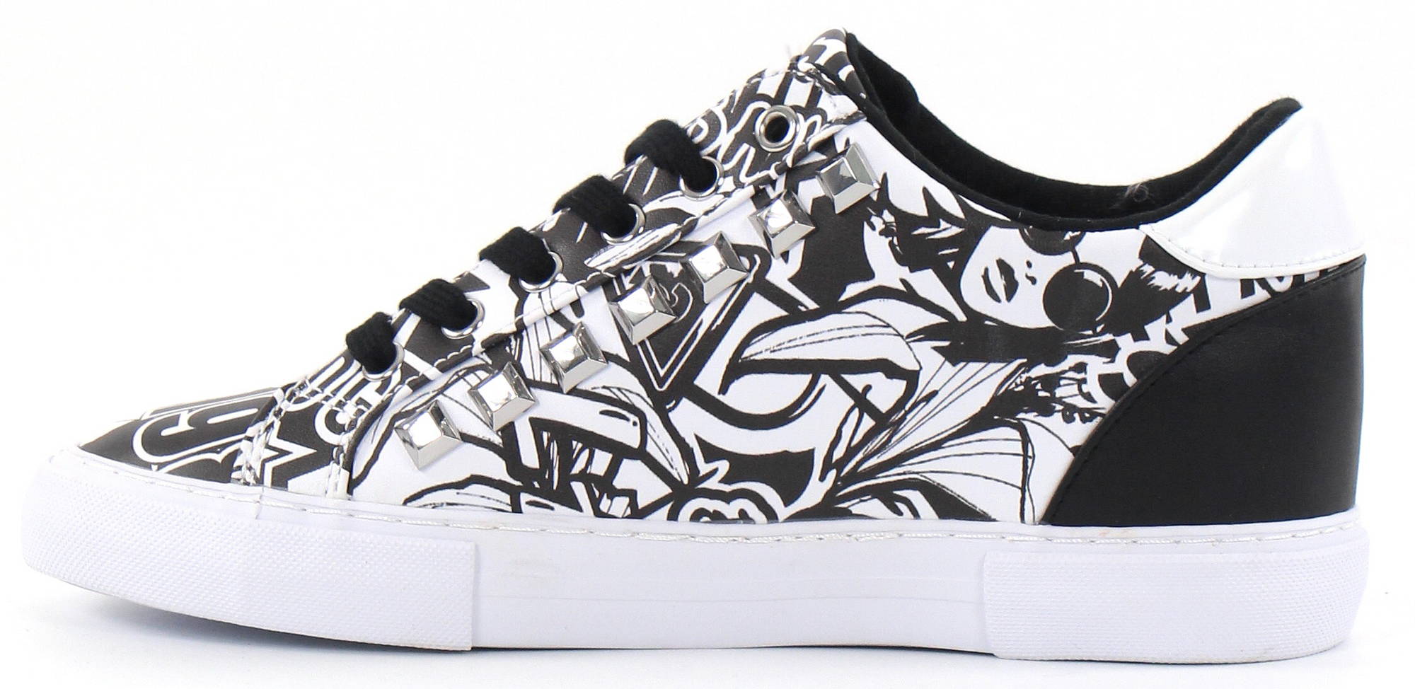 Guess Sneakers FL5PX3PEL12, Black/White webstore Guess Sneakers FL5PX3PEL12, Black/White webstore