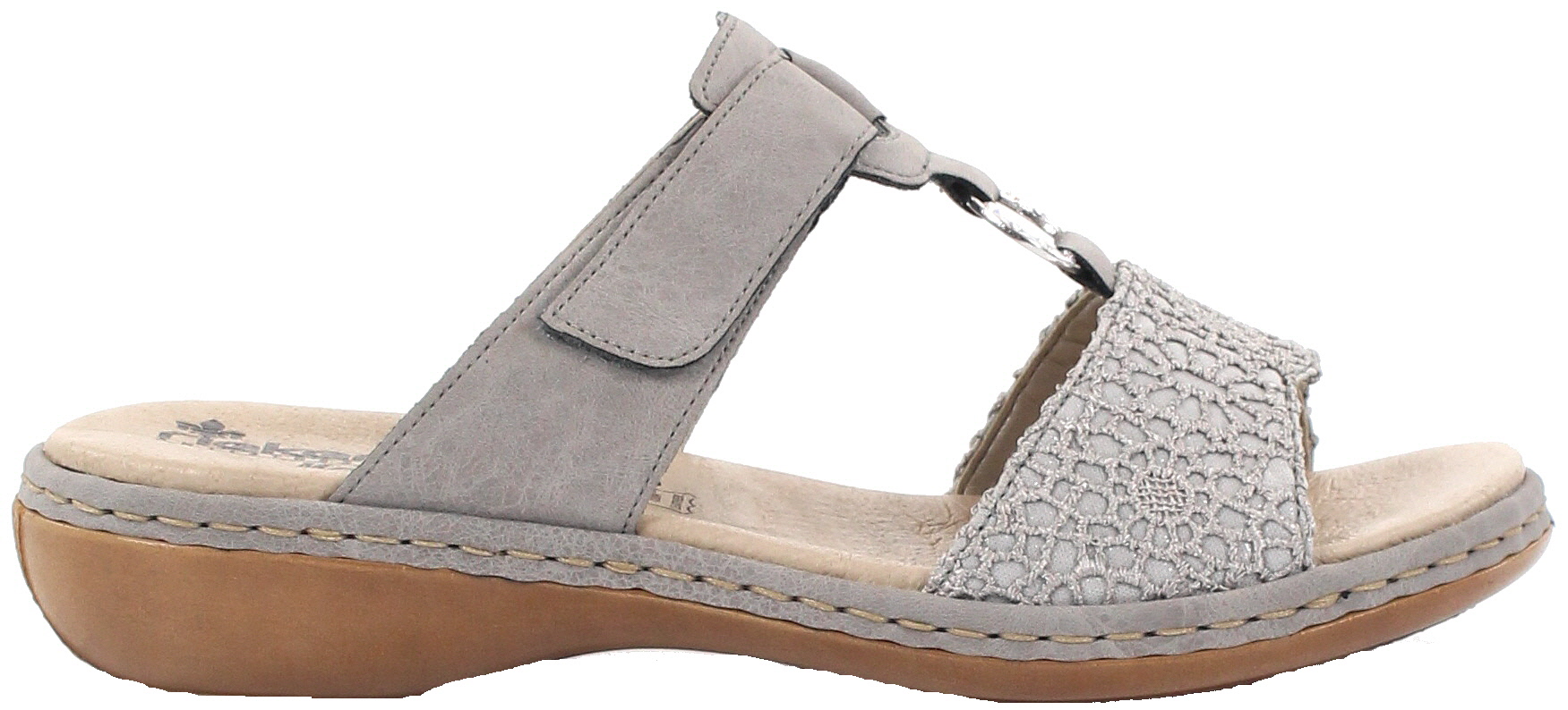 Rieker Mules 65943-42, Gray - Stilettoshop.eu webstore