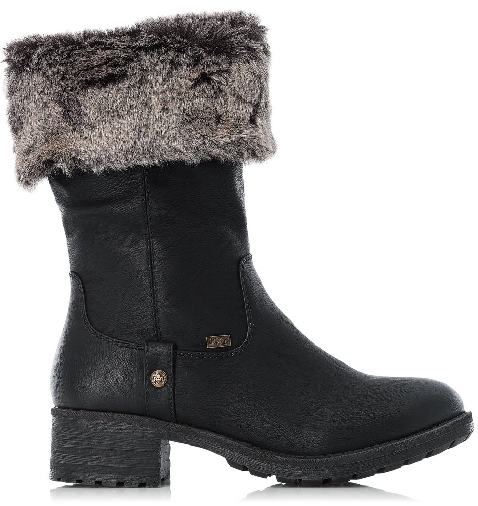 Rieker Boots 96854-00, Black - Stilettoshop.eu webstore
