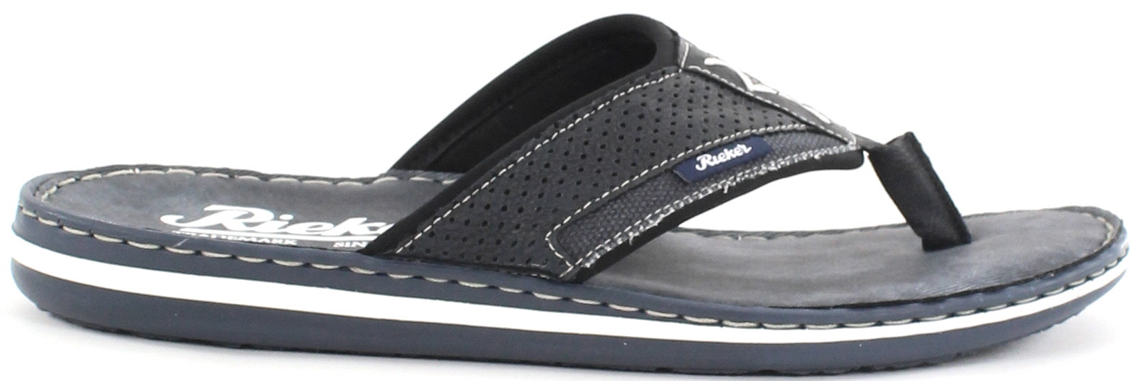 Rieker Flip-flops 21083-14 blue - Stilettoshop.eu webstore