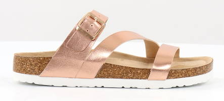 Duffy Sandals 86-43001 rose gold - Women's mules - 133012 - 1