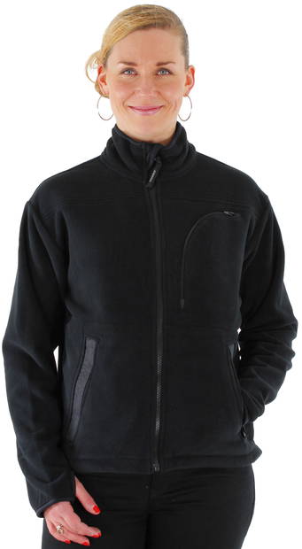 Jobman Fleece jacket 9900 black - Women's light jackets - 112162 - 1