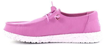 HEYDUDE Shoes Wendy Slub Canvas purple - Women's walking shoes - 133852 - 2