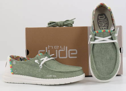 HEYDUDE Shoes 40054-337 Wendy Boho Olive - Women's walking shoes - 133682 - 2