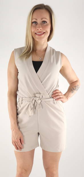JDY Playsuit Honey geggo grey - Women's shorts and capris - 133712 - 1