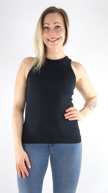 JJXX Top stretch tank, black - Women's tank tops - 130822 - 1