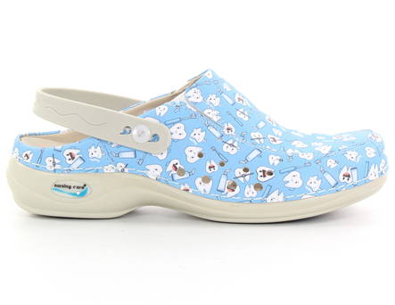 Nursing Care Machine Washable Sandals Leather, teeth - Women's work shoes - 126972 - 1