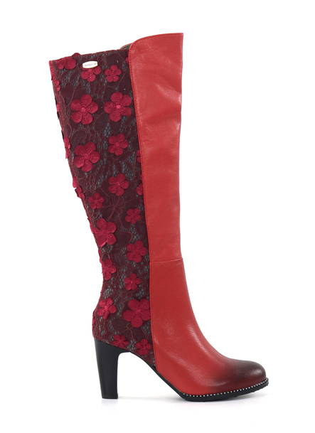 Laura Vita Alcbaneo 129 Women's Boots Rouge - Women's boots - 134562 - 1