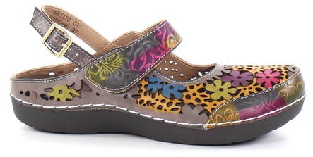 Laura Vita Sandals Billy 01, Taupe - Women's sandals - 132852 - 1