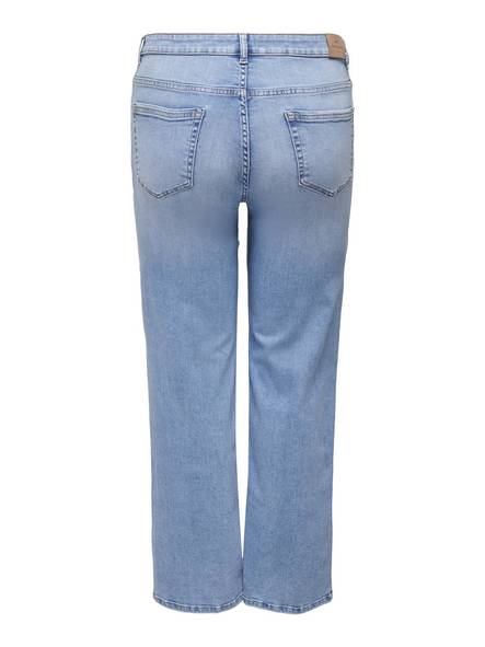 Only Carmakoma Jeans hw lightblue - Women's jeans - 135762 - 2