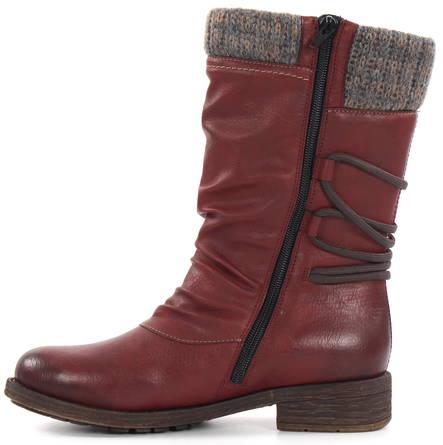 Rieker Remonte Boots D8070-35, Red - Rieker boots - 126692 - 2