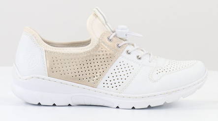 Rieker Walking shoes L3254-80 white/multi - Rieker women`s walking shoes - 133152 - 1