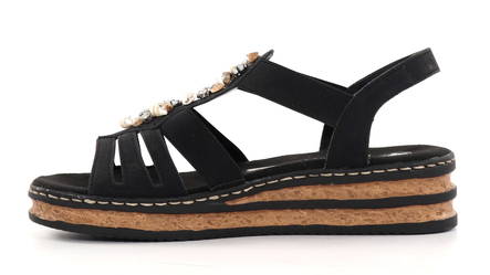 Rieker women's sandals 62949-00 black - Rieker women`s sandals - 135822 - 2