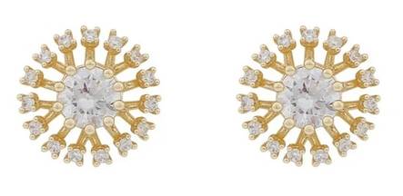 Snö of Sweden Earrings Wiz small g/clear - Earrings - 134992 - 1
