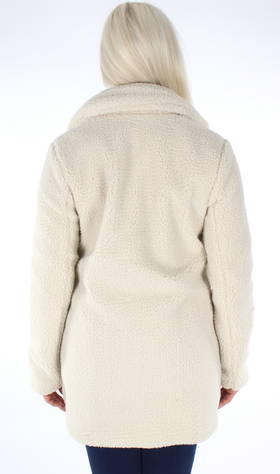 Vero Moda Coat Donna teddy 3 4 birch Stilettoshop.eu webstore