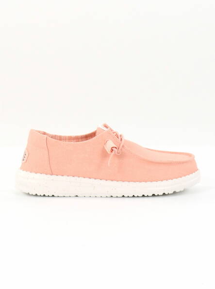 HEYDUDE women's shoes Wendy Stretch pink - Women's walking shoes - 136202 - 2