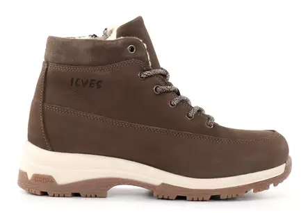 Ilves women's Ankle boots 8584-D nubuck brown - Women's ankle boots - 137242 - 1