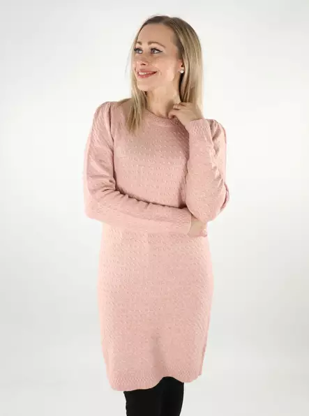 Only Cardigan Katia Puff rose smoke - Women's knitwear - 137332 - 1