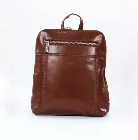 The Monte genuine leather backpack 6053000 bridge - Backpacks - 138412 - 1