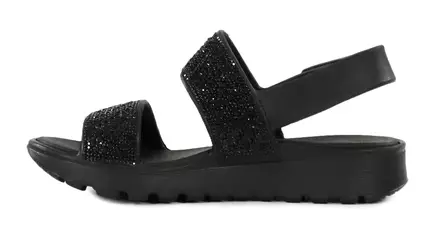 Skechers women's sandals 111531/BBK ARCH FIT FOOTSTEPS - ENCHANT black - Skechers women`s sandals - 138662 - 2