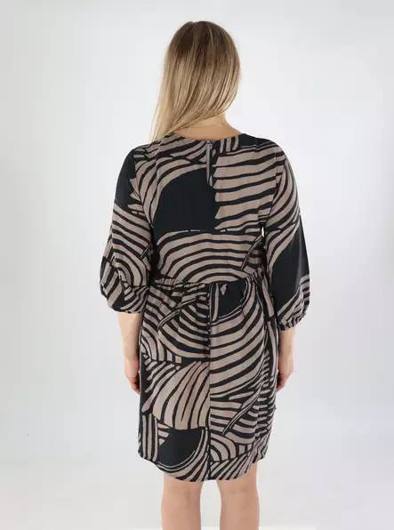JDY patterned dress Troya black/0425 - Dresses and tunics - 138892 - 2