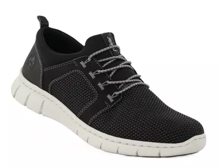 Rieker men's walking shoes B7796-02 black - Men's walking shoes - 138952 - 1