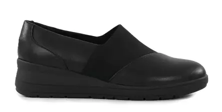 Jana women's wedge-heeled walking shoes 24700-45 black - Women's walking shoes - 139052 - 2