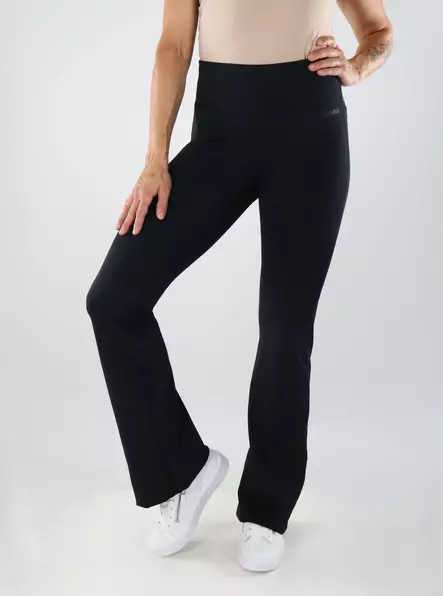 Björn Borg women's wide-leg trousers Flare Tights black - Women's trousers - 139082 - 1