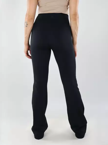 Björn Borg women's wide-leg trousers Flare Tights black - Women's trousers - 139082 - 2