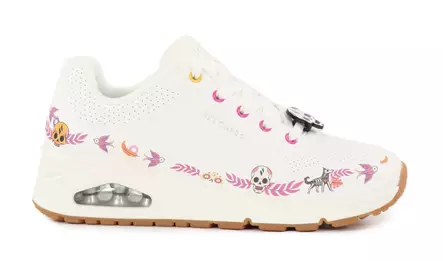 Skechers women's sneakers 155437/WMLT UNO - ENTRE LA VIDA Y MAS ALLA - white/multi - Skechers women`s sneakers - 139472 - 2