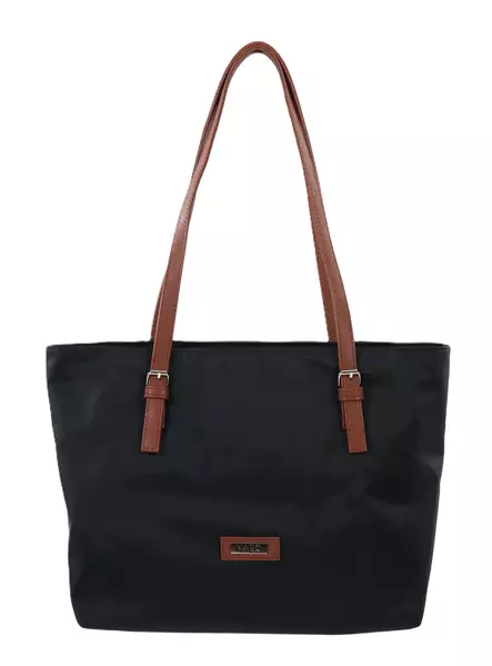 Nabo Bag L2604 black nylon - Handbags - 139582 - 1