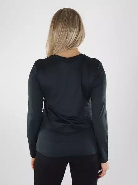 Only Play Shirt ONPCORE ON LS REG TEE black/melange - Women's sports shirts - 141872 - 2