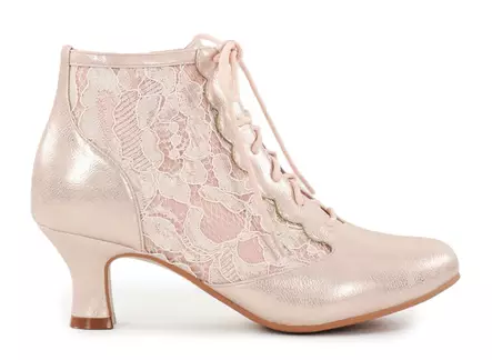 Chantana women's lace-trimmed ankle boots 26181-085 lt.rose - Women's ankle boots - 138272 - 1