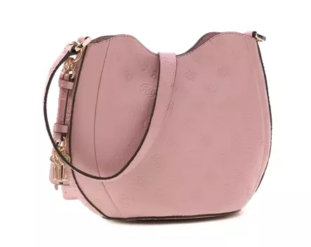 Guess Bag Carmella light pink logo - Handbags - 141512 - 2