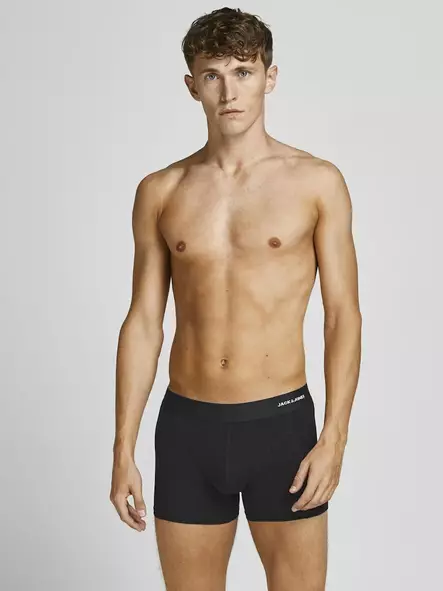 Jack&Jones boxers Basic Bamboo black 3-pack - Men's boxers and socks - 136502 - 1