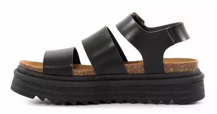 Musse&Cloud genuine leather sandals 1008529/NBK Martita black - Women's sandals - 138152 - 2