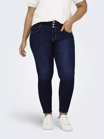 Carmakoma Jeans hw medium blue - Women's jeans - 139202 - 1