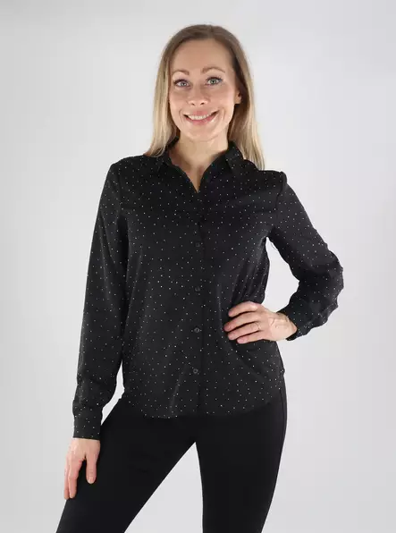 Only Shirt STUD SHIRT black/allower st - Women's shirts and blouses - 139762 - 1