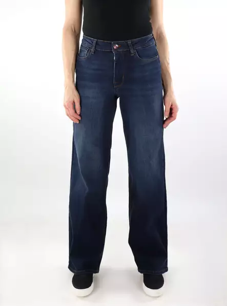 Only women's wide-leg jeans Blush HW Wide dark blue - Women's jeans - 137432 - 1