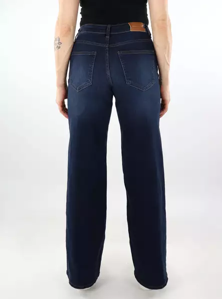 Only women's wide-leg jeans Blush HW Wide dark blue - Women's jeans - 137432 - 2