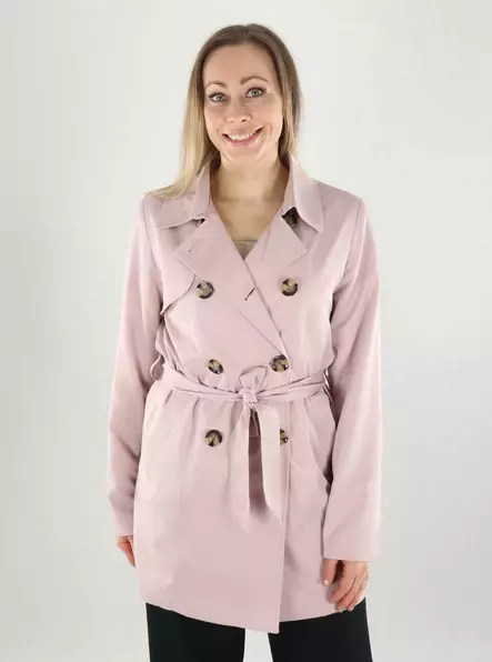 Only women's trench coat burnished lilac - Women's light jackets - 140142 - 1
