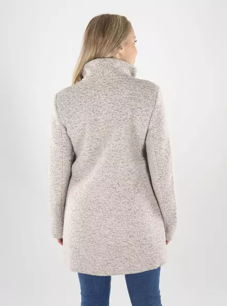 Only wool coat ONLNEWSOPHIA WOOL COAT moonbeam/melange - Women's wool coats - 141882 - 2
