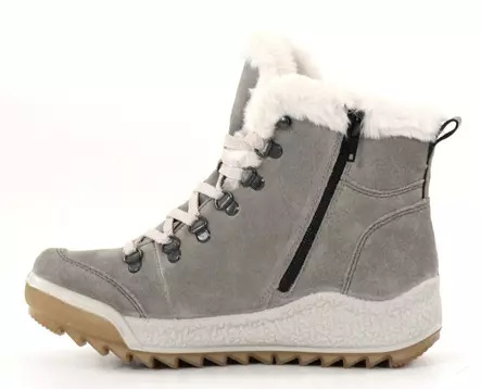Rieker women's suede ankle boots Y4713-45 grey - Rieker ankle boots - 137562 - 2
